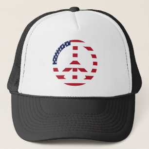 Casquette USA, Paix au monde_