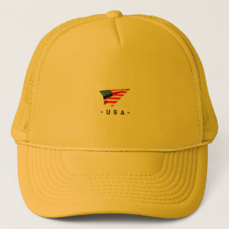 Casquette USA Paper Plane Flag