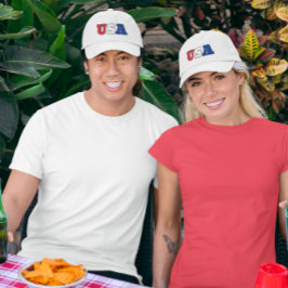 CASQUETTE USA (ROUGE, BLANC ET BLEU)