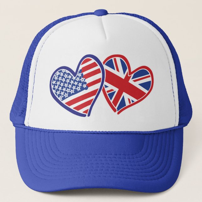Casquette USA—Royaume-Uni (Devant)
