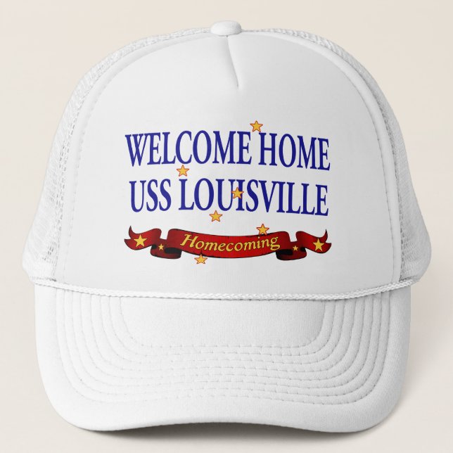 Casquette USS à la maison bienvenu Louisville (Devant)