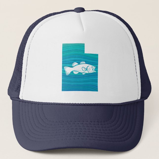 Casquette Utah Wave Fishing (Devant)