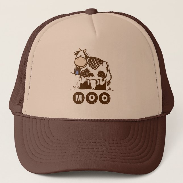 Casquette Vache à MOO (Devant)