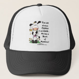 Casquette Vache et coccinelle Pas de Vache sur Dieu