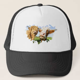 Casquette Vaches amusantes des Highlands