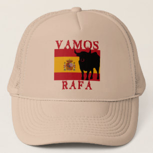 Casquette Vamos Rafa avec le drapeau de l'Espagne