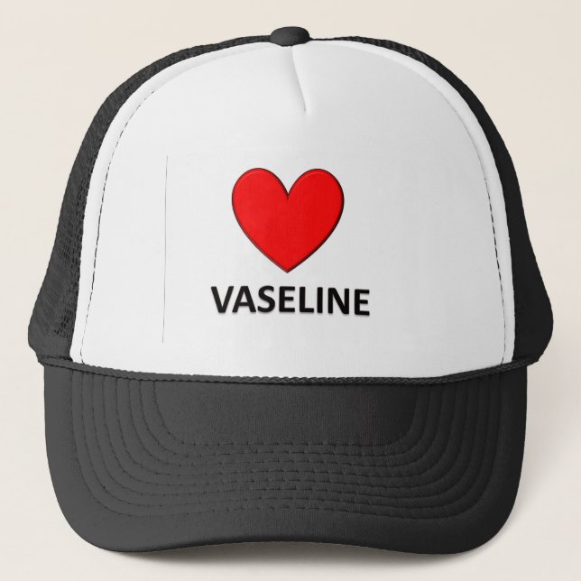 Casquette VASELINE de "coeur" (Devant)