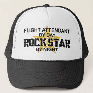 Casquette Vedette du rock de steward (hôtesse de l'air)