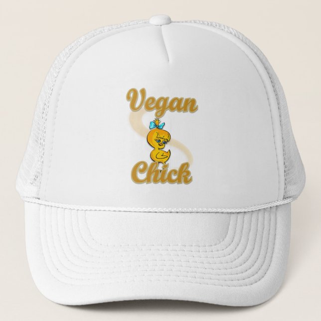 Casquette Vegan Chick (Devant)