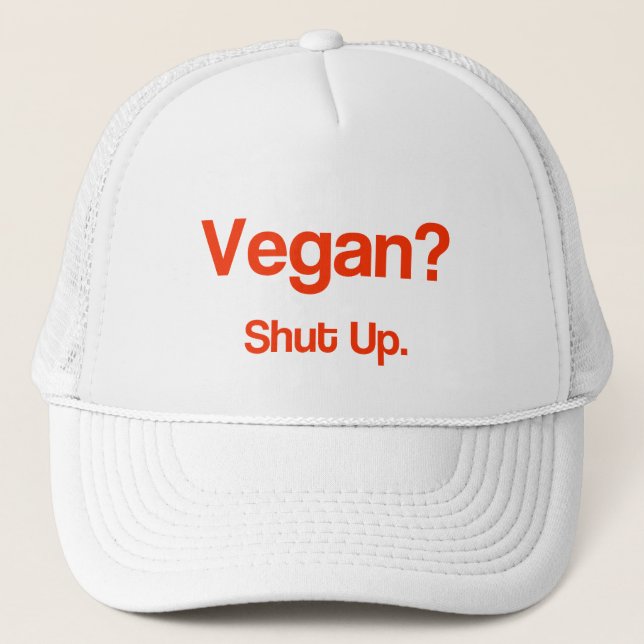 Casquette Vegan ? Ferme-La. (Devant)