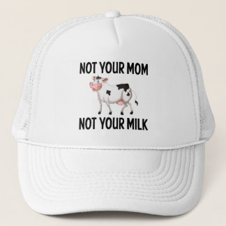 Casquette Végétan amusant, vaches végétariennes / Citation d