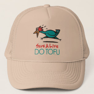 Casquette Végétarien amusant, Vegan DO TOFU