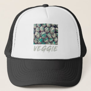 Casquette Veggie Vintage Vegetarian Gift