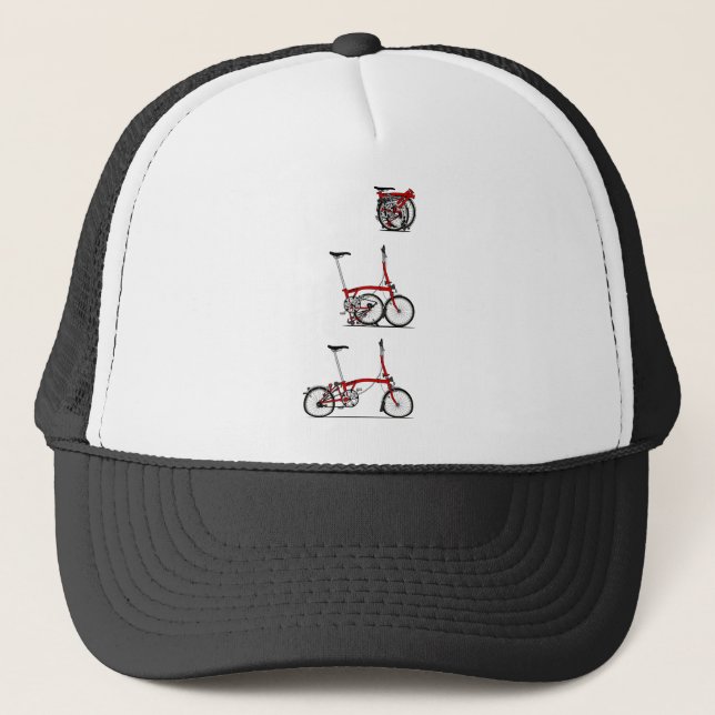 Casquette Vélo se pliant (Devant)