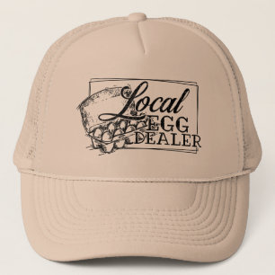 Casquette Vendeur local d'oeufs Oeufs de poulet Drôle