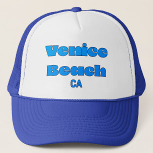 Casquette Venice Beach CA bleu