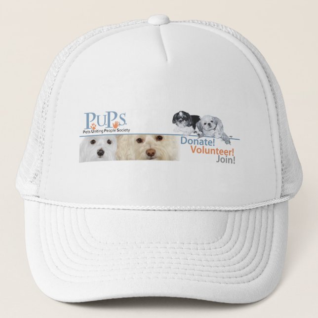 Casquette Vente de logo PUP avec Shih Tzu (Devant)