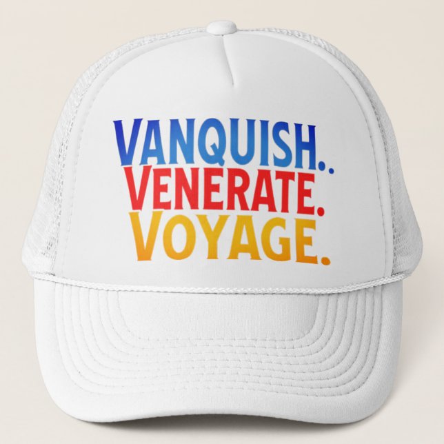 Casquette Vérérérérate de vanquise (Devant)