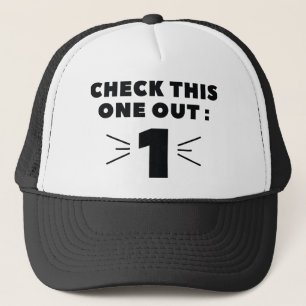 Casquette Vérifier cette sortie