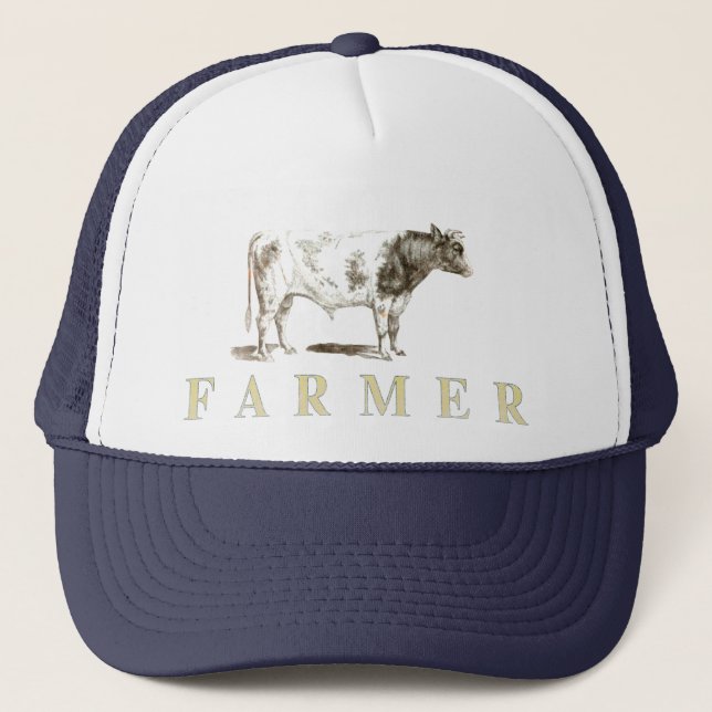 Casquette véritable d'agriculteur avec le grand (Devant)