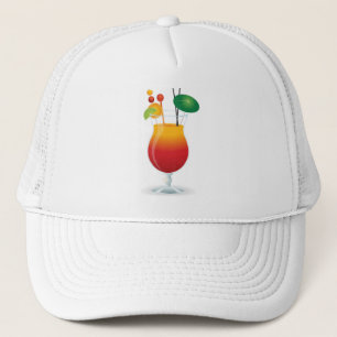 CASQUETTE VERRE DE COCKTAIL