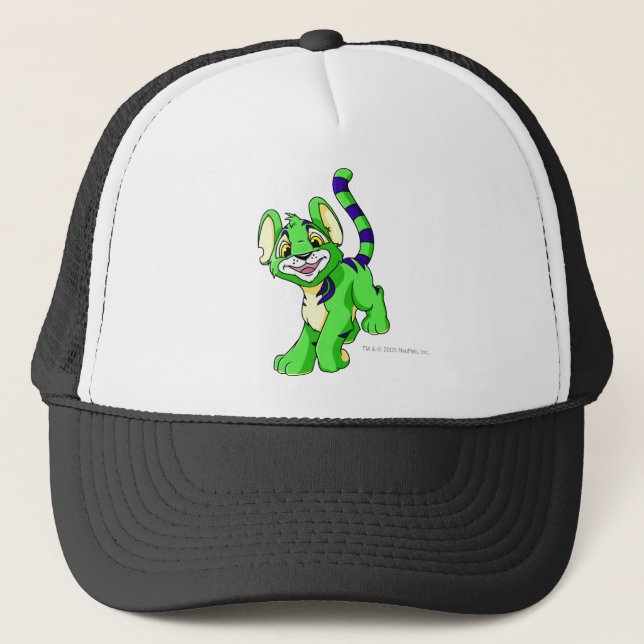 Casquette Vert de Kougra (Devant)