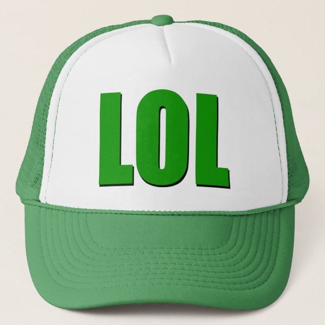 Casquette Vert de LOL (Devant)