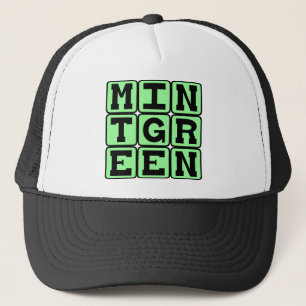 Casquette Vert Menthe, Couleur