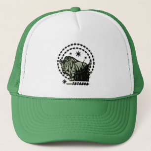 Casquette Vert Sun-Américain de Buffalo/bison de Tatanka