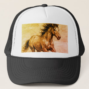Casquette Veste Denim, cheval sauvage