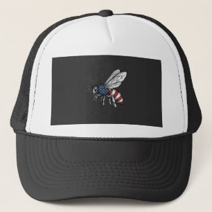 Casquette Vêtement graphique vectoriel abeille patriotique v