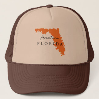 Casquette Vêtements cadeaux Aventura Florida USA State Town 
