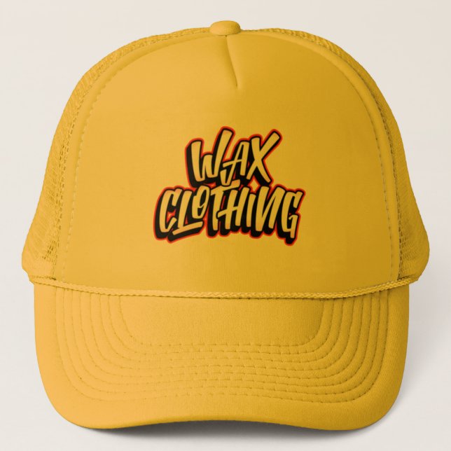 Casquette Vêtements de cire vieux hip hop de baseball casque (Devant)