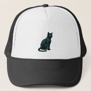 Casquette Vêtements de joueur de chat cyberpunk futuriste Cy