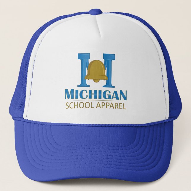 Casquette Vêtements scolaires du Michigan (Devant)
