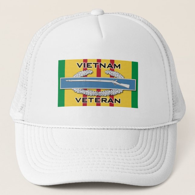 Casquette Vétéran de CIB Vietnam (Devant)