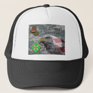 Casquette Vétéran de combat de la 4e division d'infanterie e