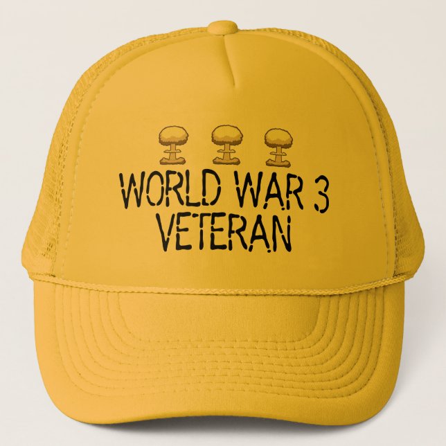 Casquette Vétéran de la guerre mondiale 3 (Devant)