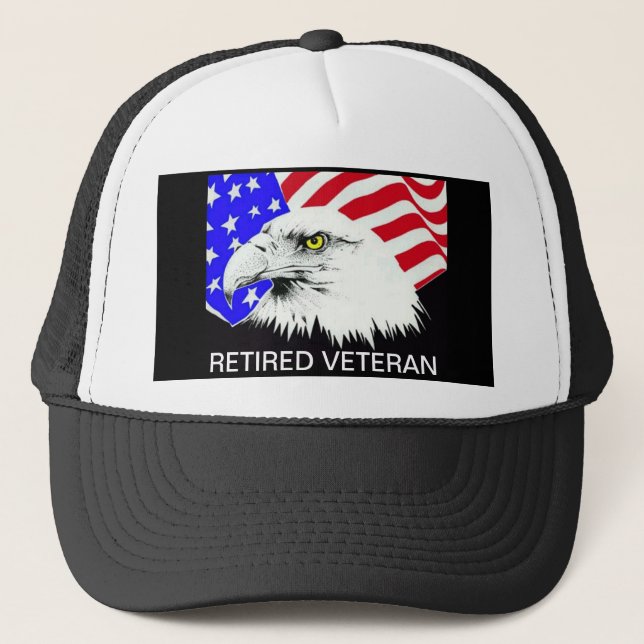 CASQUETTE VÉTÉRAN DE RERTIRED (Devant)