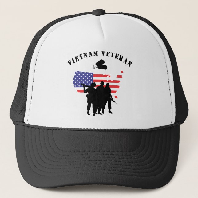 Casquette Vétéran du Vietnam (Devant)