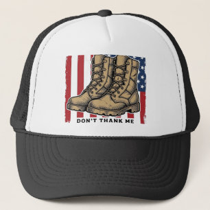 Casquette Vétéran Merci à Mes Frères Chemise Militaire Vinta