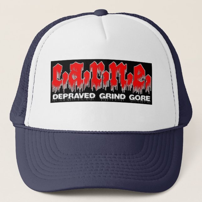 Casquette Viande Gore (Devant)