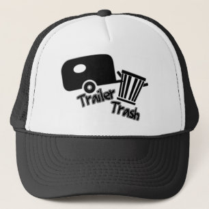 Casquette Vie de Trailerpark !  Icônes drôles de déchets de
