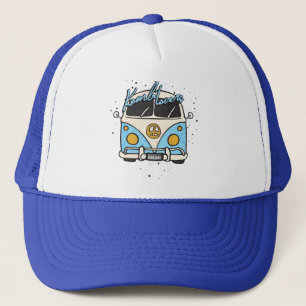 Casquette vieille voiture - bleu