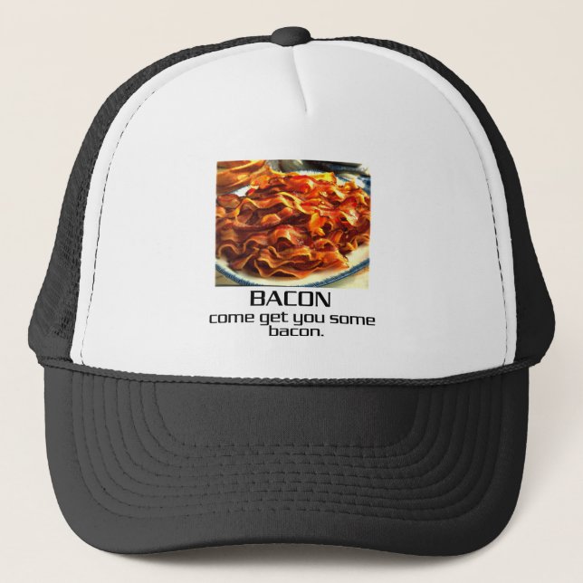 Casquette Viens T'Avoir Un Bacon. (Devant)