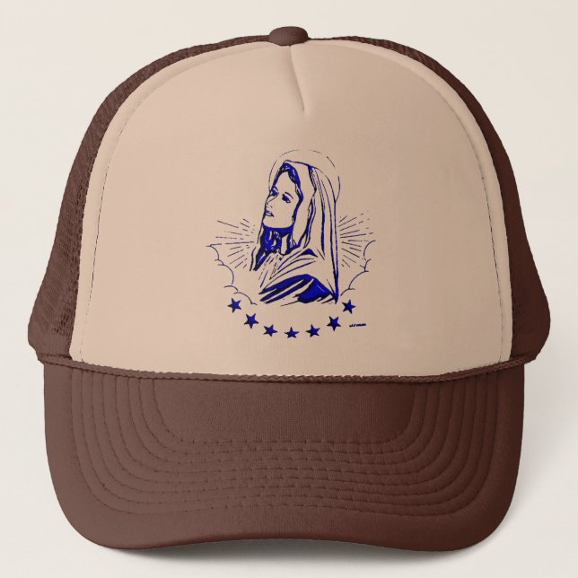 Casquette Vierge Marie béni - mère de Dieu (Devant)