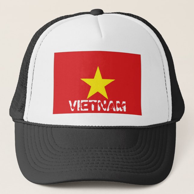 Casquette vietnamien de souvenir de drapeau du (Devant)