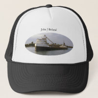 vieux chapeau de camionneur John J. Boland