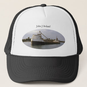 Casquette vieux chapeau de camionneur John J. Boland