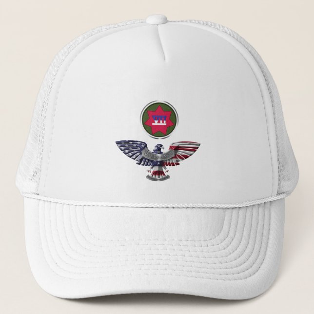 Casquette VII Aigle du Corps blindé (Devant)